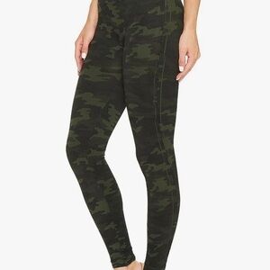 SPANX Seamless Leggings for Women Tummy Control camo pants size small